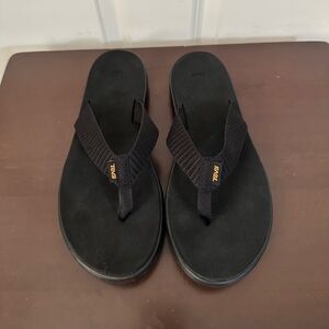 Teva Voya Women’s Flip Flop Black Size 11